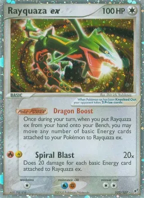 Rayquaza ex #102