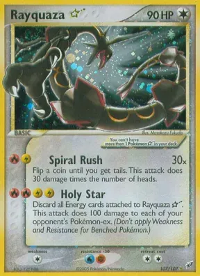 Rayquaza ★ #107