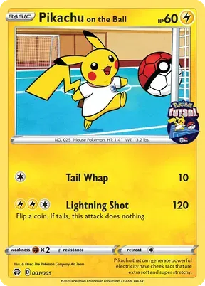 Pikachu on the Ball #1