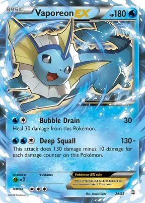 Vaporeon-EX #24