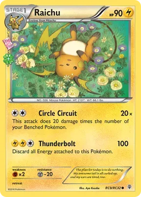 Raichu #RC9