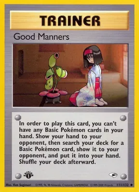 Good Manners #111