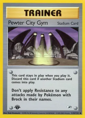 Pewter City Gym #115