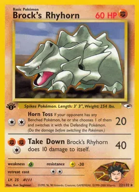Brock's Rhyhorn #22
