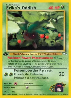 Erika's Oddish #47