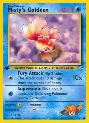 Misty's Goldeen #85