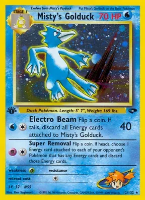 Misty's Golduck #12
