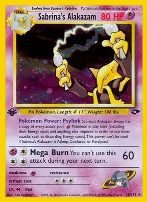 Sabrina's Alakazam #16