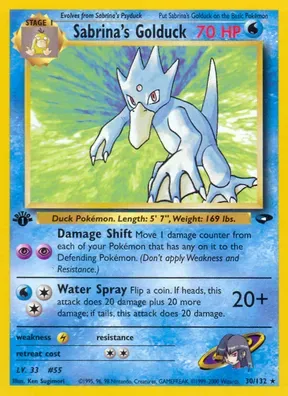 Sabrina's Golduck #30