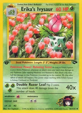 Erika's Ivysaur #41