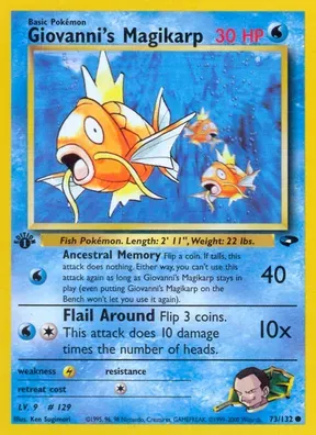 Giovanni's Magikarp #73