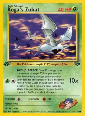Koga's Zubat #83