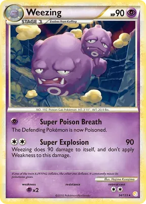 Weezing #34