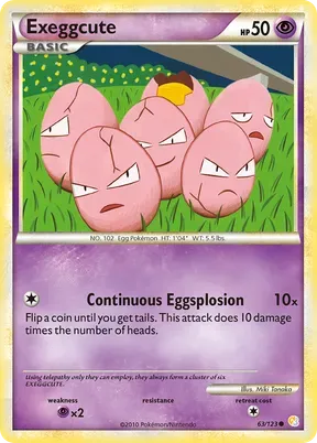Exeggcute #63