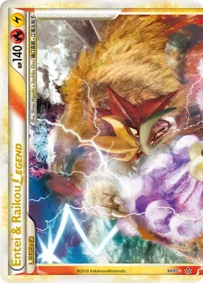 Entei & Raikou LEGEND #90