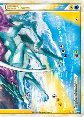 Raikou & Suicune LEGEND #93