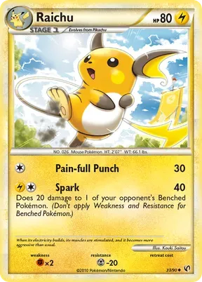 Raichu #33
