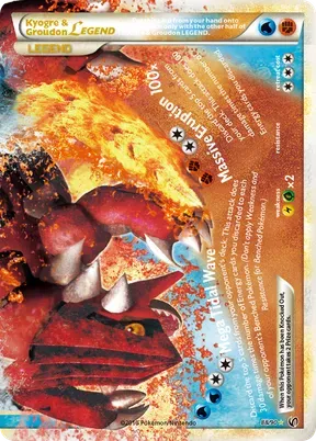 Kyogre & Groudon LEGEND #88