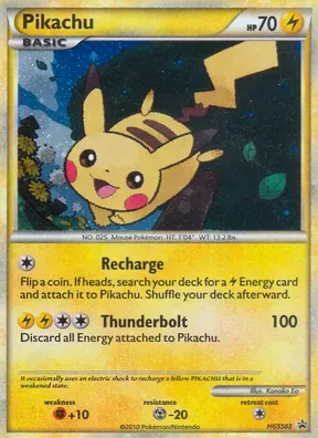 Pikachu #HGSS03