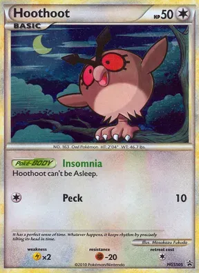 Hoothoot #HGSS05