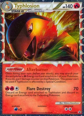 Typhlosion #HGSS09