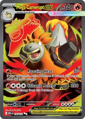 Mega Camerupt ex #156