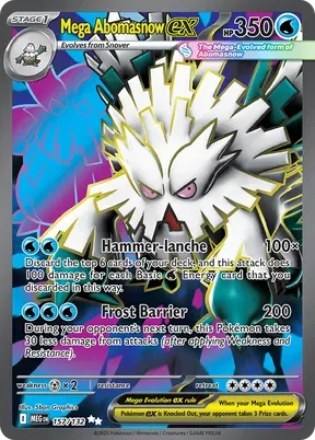 Mega Abomasnow ex #157