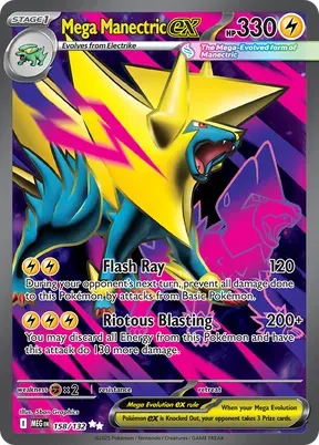 Mega Manectric ex #158