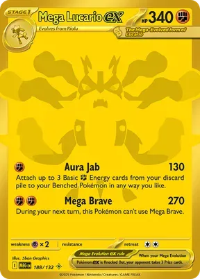Mega Lucario ex #188