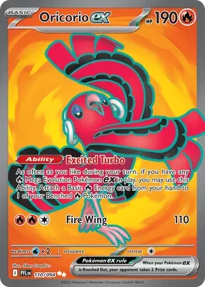 Oricorio ex #110