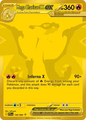 Mega Charizard X ex #130