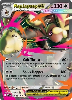 Mega Lopunny ex #84