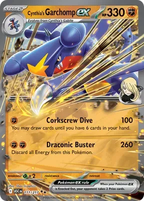 Cynthia's Garchomp ex #111