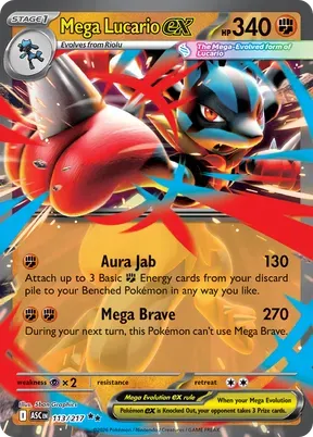 Mega Lucario ex #113