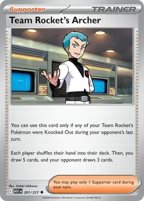 Team Rocket's Archer #201