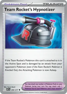 Team Rocket's Hypnotizer #206