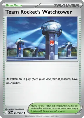 Team Rocket's Watchtower #210