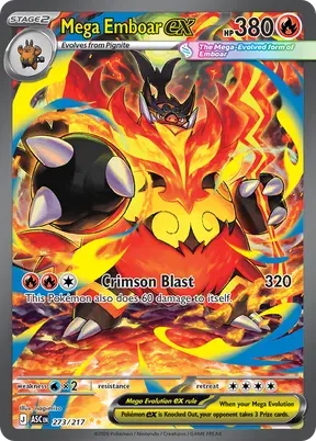 Mega Emboar ex #273