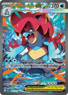 Mega Feraligatr ex #274