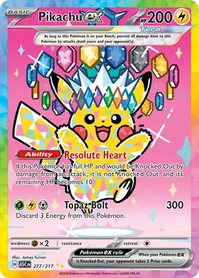 Pikachu ex #277