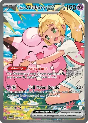 Lillie's Clefairy ex #280