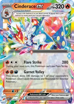 Cinderace ex #38