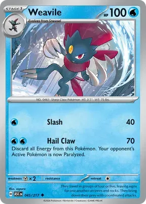 Weavile #45