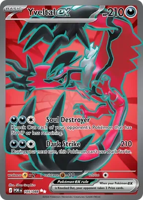 Yveltal ex #105