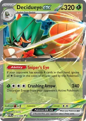 Decidueye ex #12