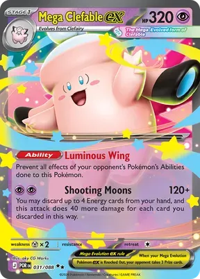 Mega Clefable ex #31