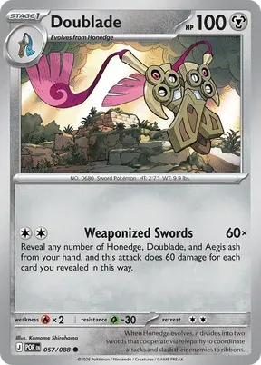 Doublade #57