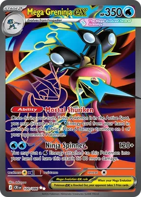 Mega Greninja ex #100