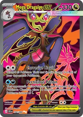 Mega Dragalge ex #104