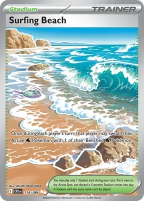 Surfing Beach #114
